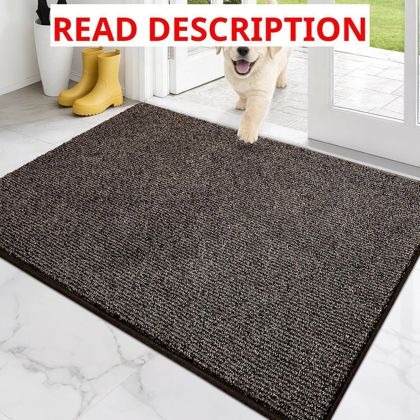 PURRUGS Dirt Trapping Door Mat 32"x47"