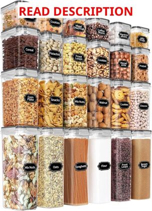 PRAKI Airtight Food Storage Set 24 Pcs