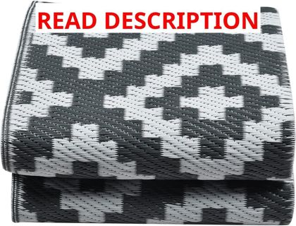 Beach Blankets Outdoor Garden Rug   Non-Slip