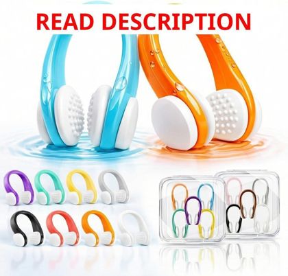 Swimming Nose Clip Set - 10 Pack Silicone
