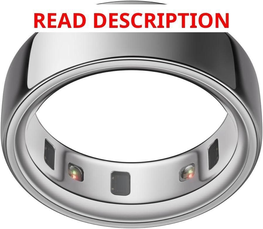 Oura Ring 4 - Silver Size 10 8-day Battery
