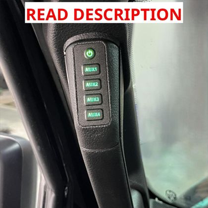 Voswitch JL410 4-Switch Panel for Jeep JL