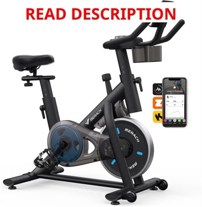 MERACH Magnetic Friction Bike with App