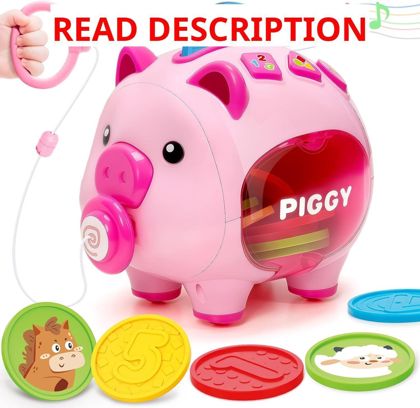 Piggy Bank for Kids Musical Coin Bank