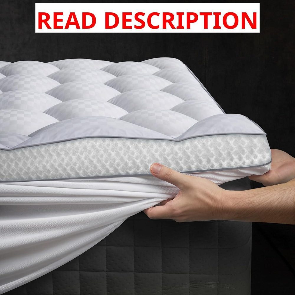 Queen 3" Memory Foam Topper with Sides