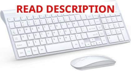 TopMate Wireless Keyboard & Mouse USB 2400DPI