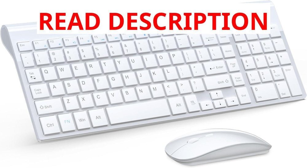 TopMate Wireless Keyboard & Mouse USB 2400DPI