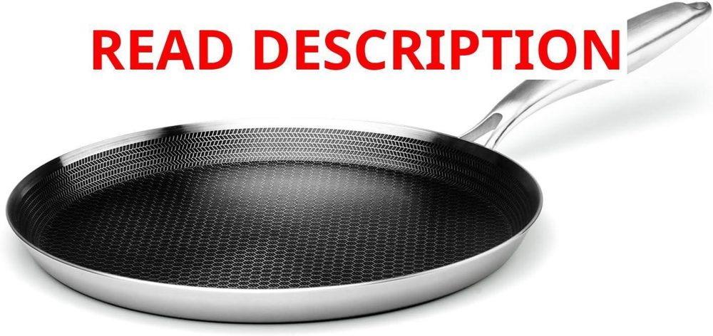 Innerwell Stainless Steel Crepe Pan (12")