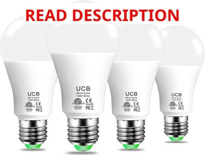 UCB Alexa 130W Eq. A19 LED Bulbs 4 Pack