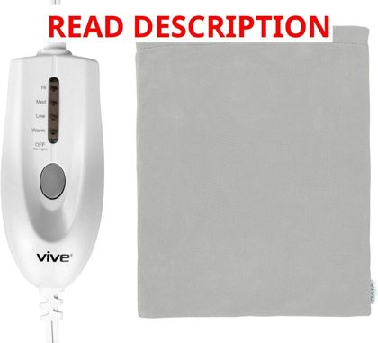 Vive Moist Heating Pad   Electric Wrap (12x15)