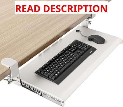 AX WABER Keyboard Tray 27.3x11 White AX01WW01