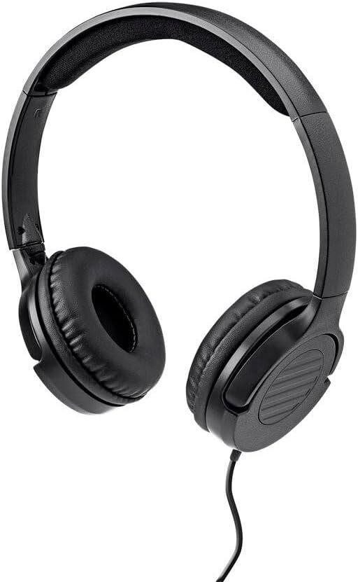 Monoprice Hi-Fi On-Ear Headphones Black