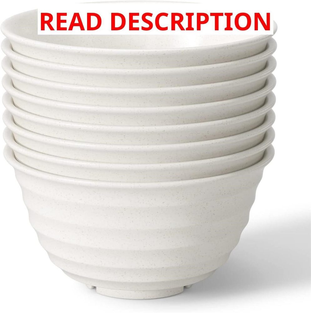 Homestockplus Unbreakable Cereal Bowls 30 OZ