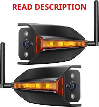 AUTO-VOX RV Backup Camera: Side IR night