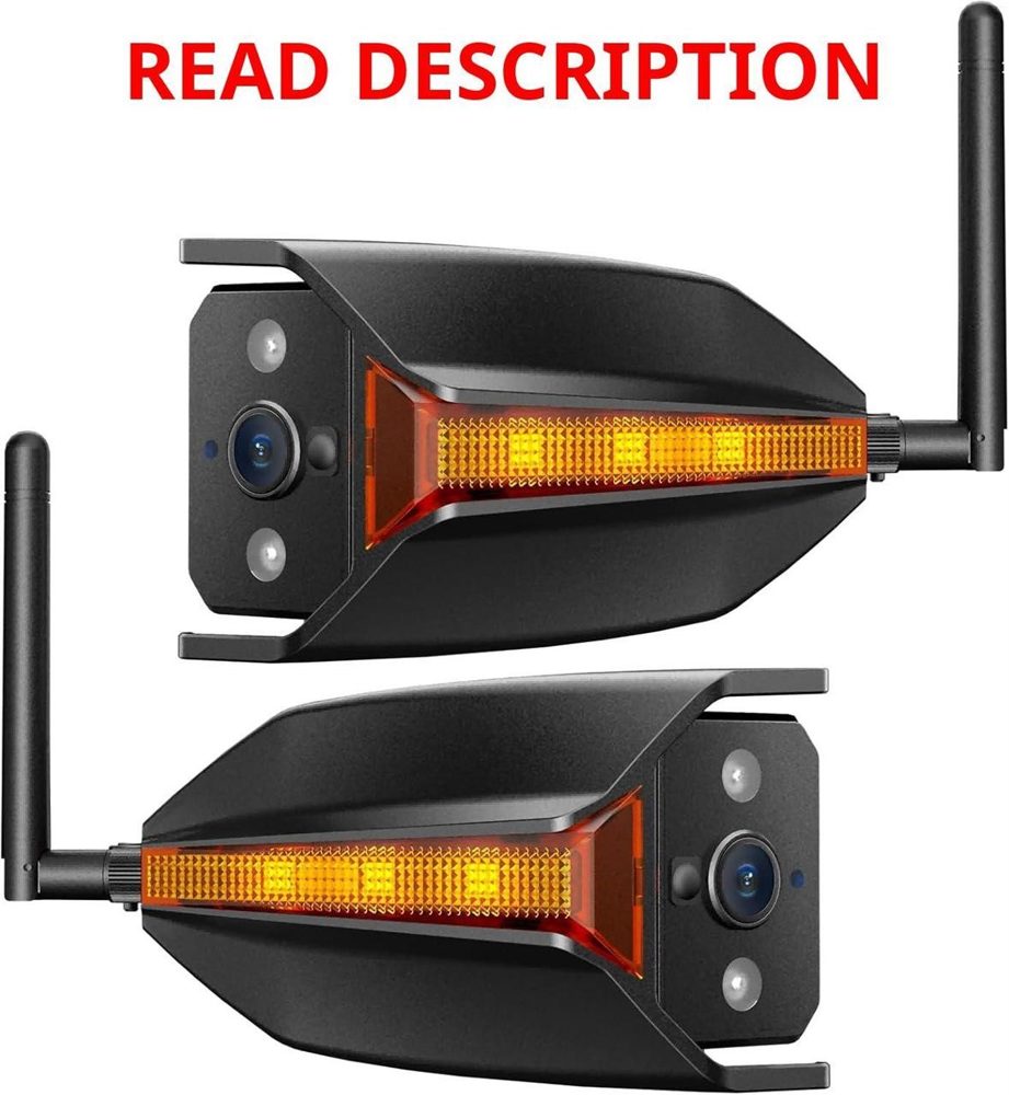 AUTO-VOX RV Backup Camera: Side IR night