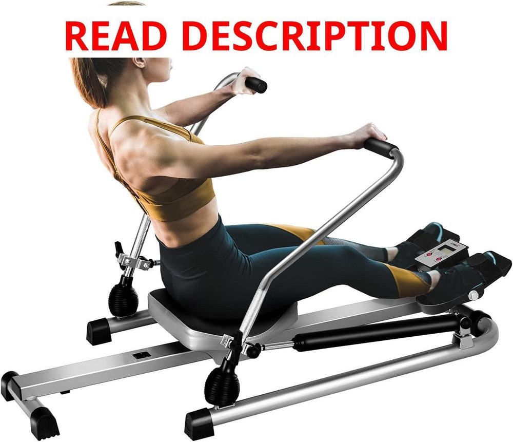 Fulmly Hydraulic Rowing Machine with LCD