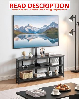 VEVOR TV Stand with Mount 45.3" Black