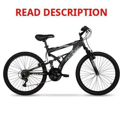 Hyper Bicycles 24" Havoc Mountain Bike Black