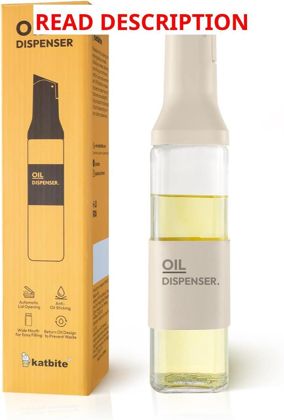 katbite 16oz Glass Olive Oil Dispenser