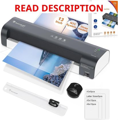 Bonsaii 13" 7-in-1 Laminator