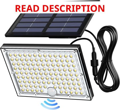 JACKYLED Solar Lights with Motion Sensor