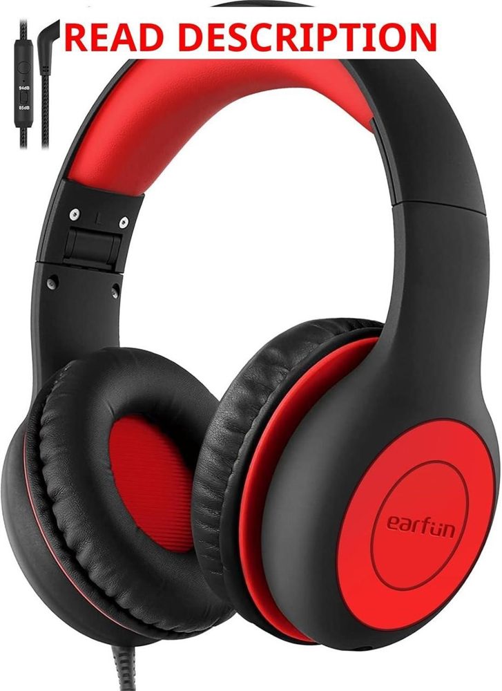 EarFun K1 Kids Wired Headphones 85/94dB