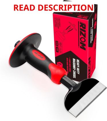 Rizom 8-Inch Rock Chisel Masonry Chisel