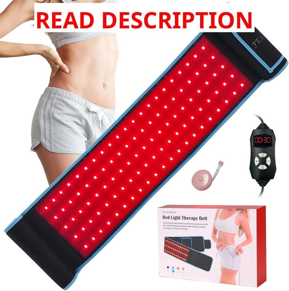 Red Light Therapy Wearable Belt 660/850nm