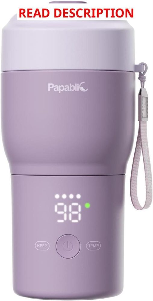 Papablic Portable Bottle Warmer Pro Lilac
