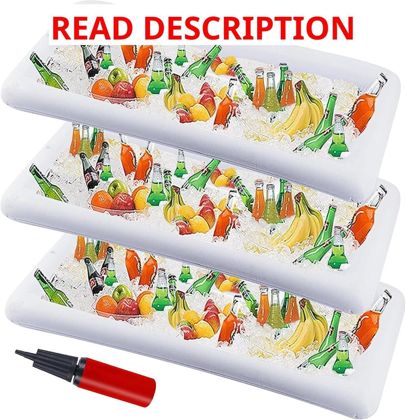 DR.DUDU Inflatable Serving Bar 3 Pack Cooler
