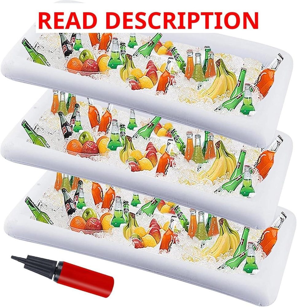 DR.DUDU Inflatable Serving Bar 3 Pack Cooler