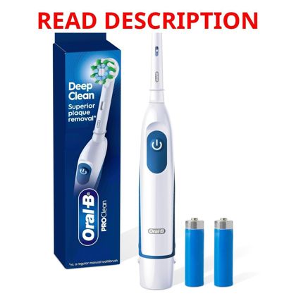 Oral-B Pro 100 3D White Battery Toothbrush