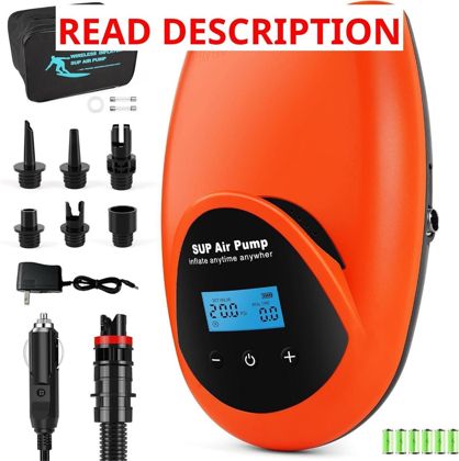 Tonsim Rechargeable Paddle Board Pump 20 PSI