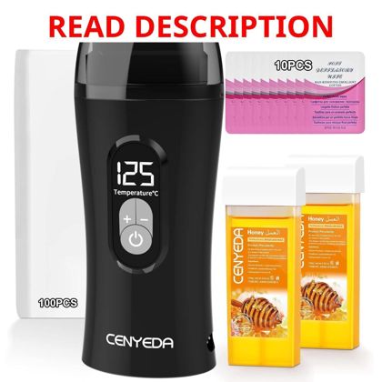 Digital Honey Wax Kit with Cartridges & Strips