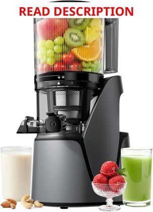 EanOruus 3-in-1 Juicer: Cold Press 100oz