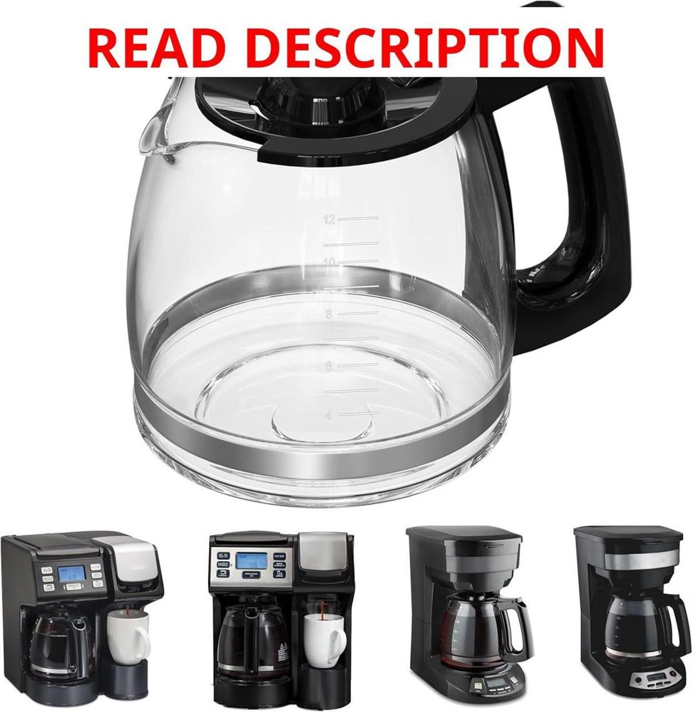 12-Cup Coffee Carafe for Hamilton Beach Makers