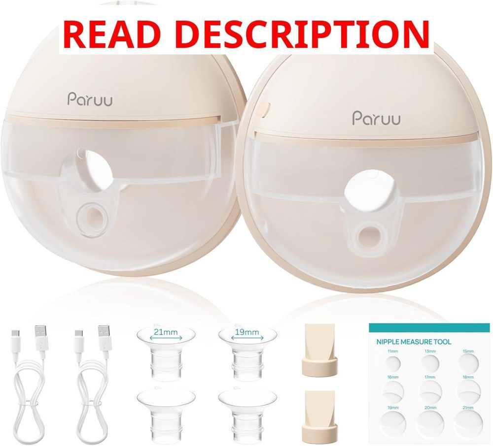 Paruu Hands Free Breast Pump P16 Wearable