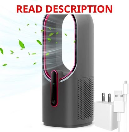 KONSIDEN Desk Fan Bladeless 11.8" Quiet