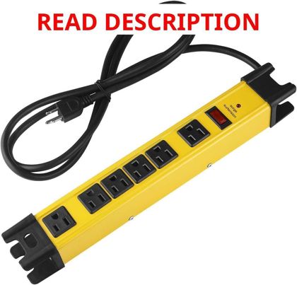 CCCEI 6-Outlet Power Strip Surge Protector