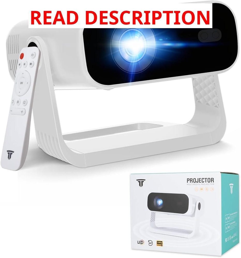 Wielio 2026 Smart Android TV Projector