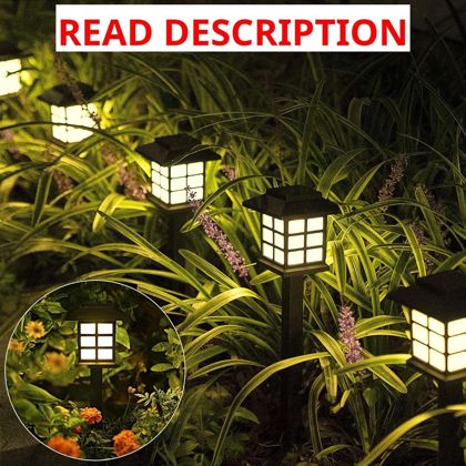 SOLPEX Solar Pathway Lights 12 Pack White