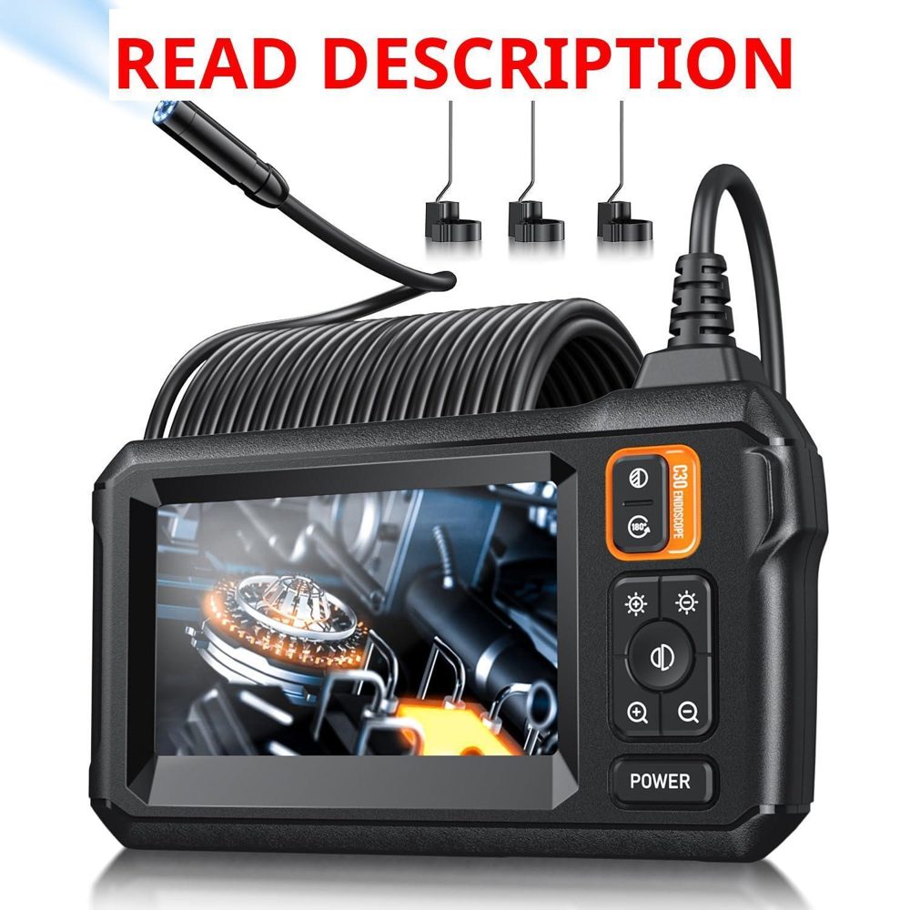 Endoscope Camera with Light 4.3" IPS 1920P