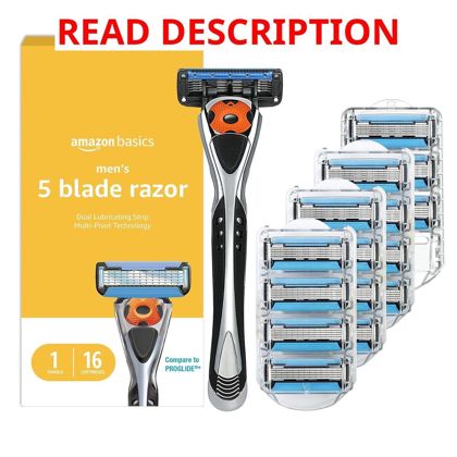 Amazon Basics Razor & 16 Cartridges