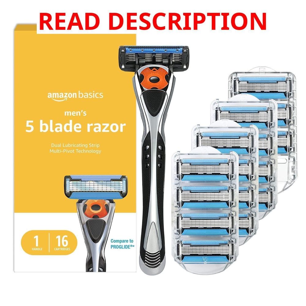 Amazon Basics Razor & 16 Cartridges