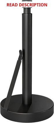 YUMORE Heavy Duty Paper Towel Holder Black
