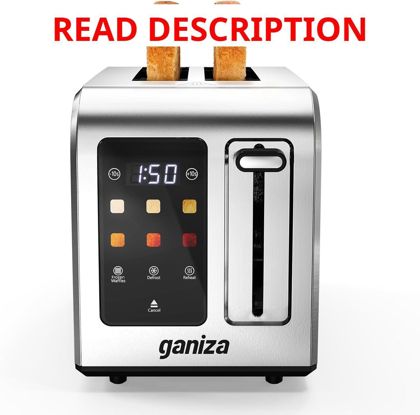 Ganiza Smart Toaster 2-Slice Touchscreen