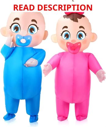 Ramede Inflatable Baby Costume Gender Reveal