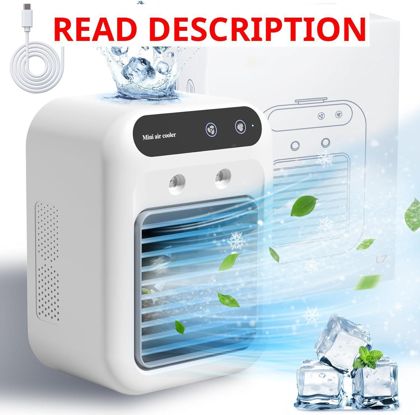 Car Portable AC 25W Rechargeable 2 Speeds