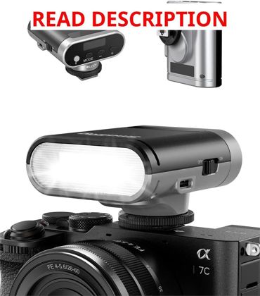 SMALLRIG RS20 Mini Camera Flash GN12 5818