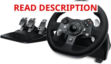 Logitech G920 Driving Force Wheel & Pedals